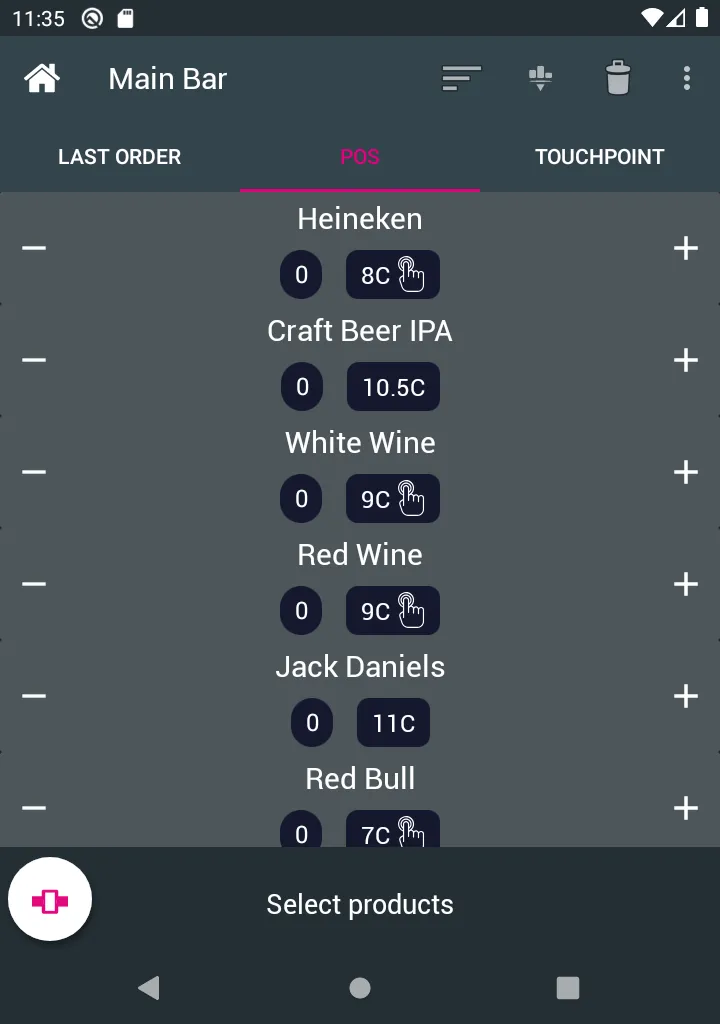 bar