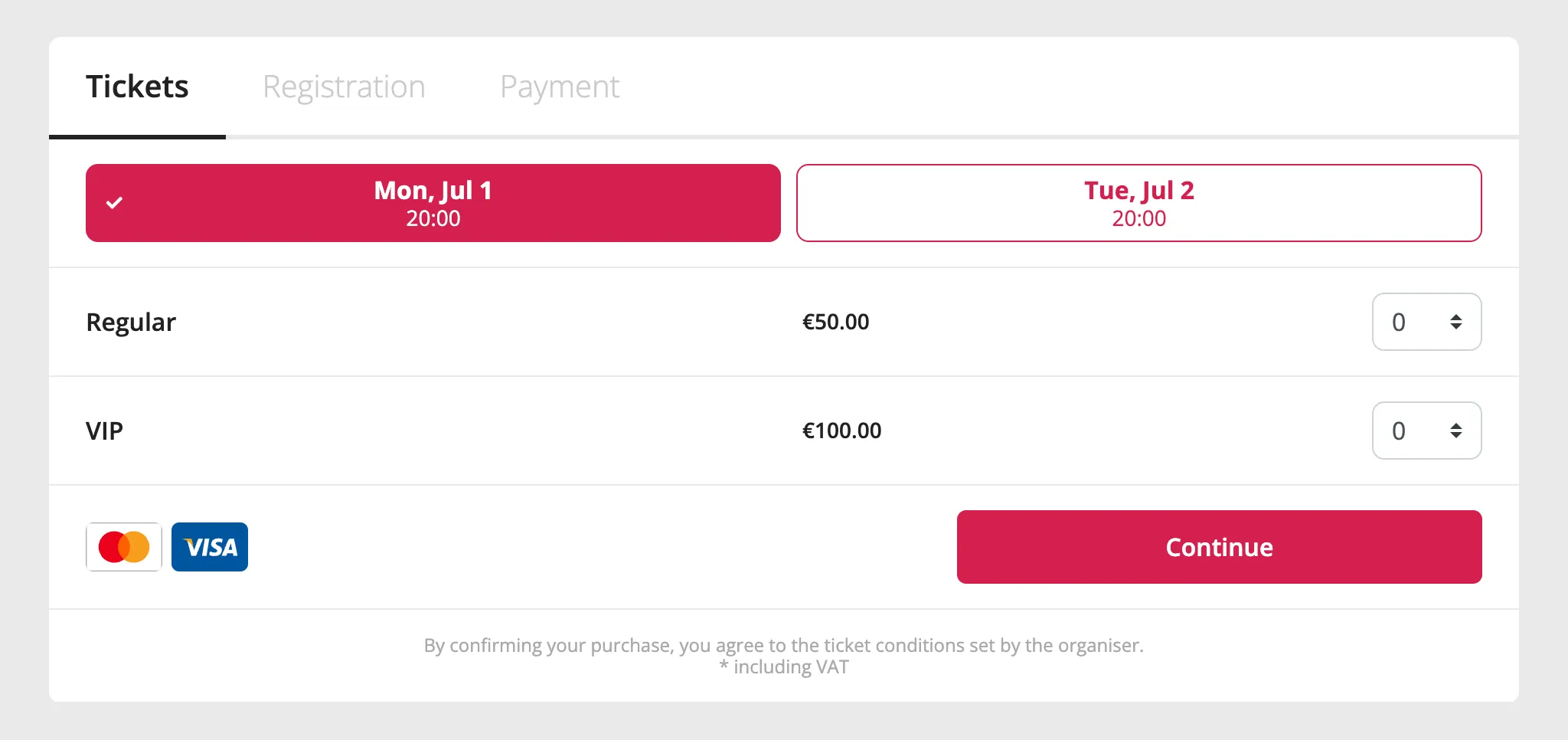 booking