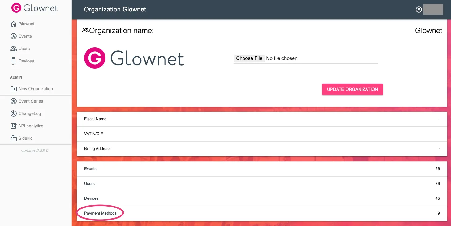 Organization-Level Payment Settings