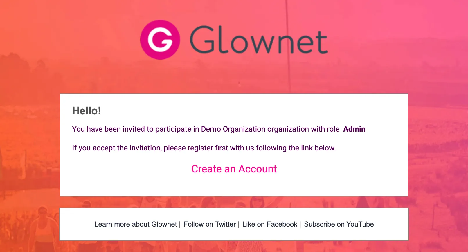 Email Confirmation