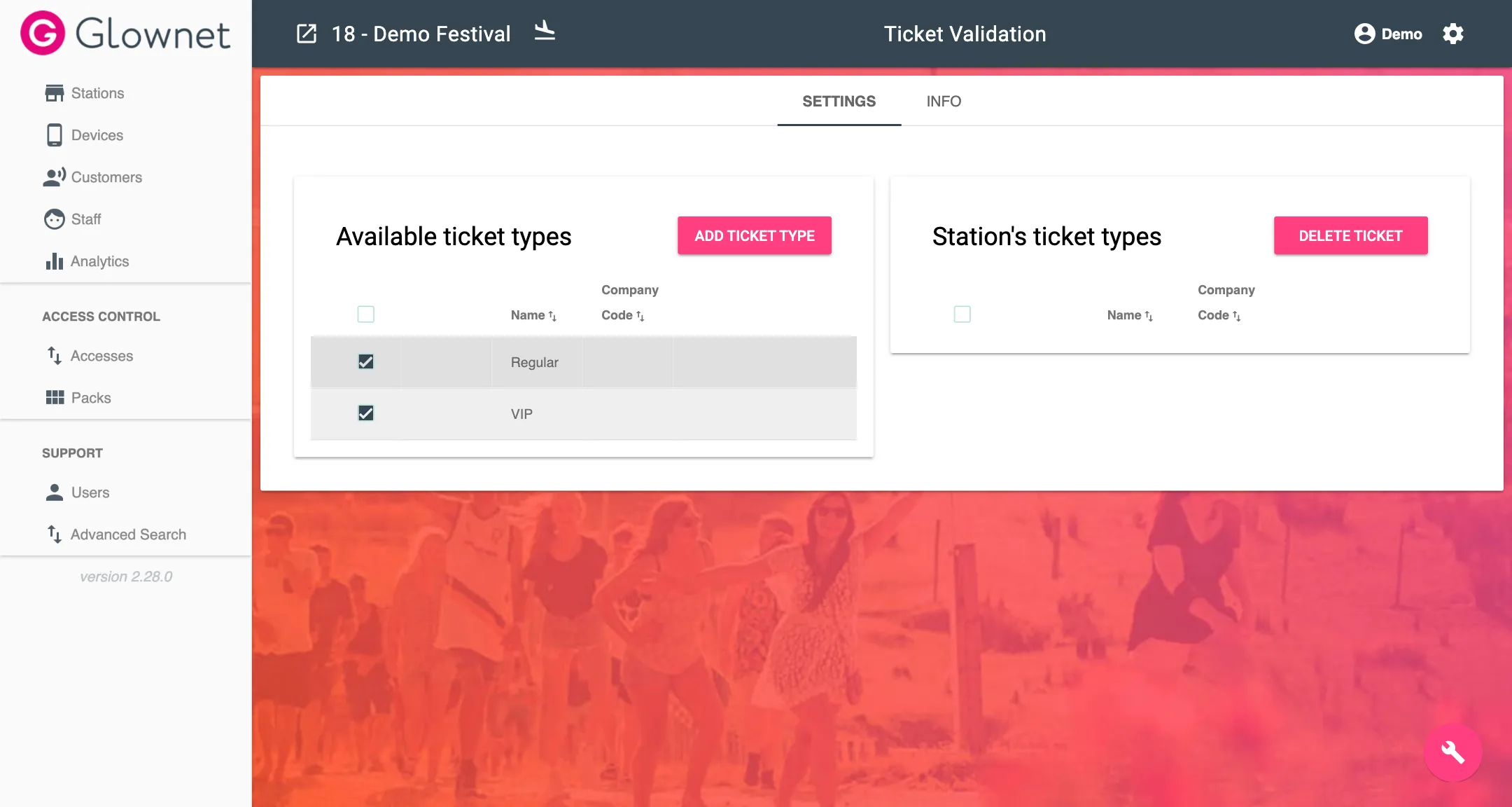 Stations