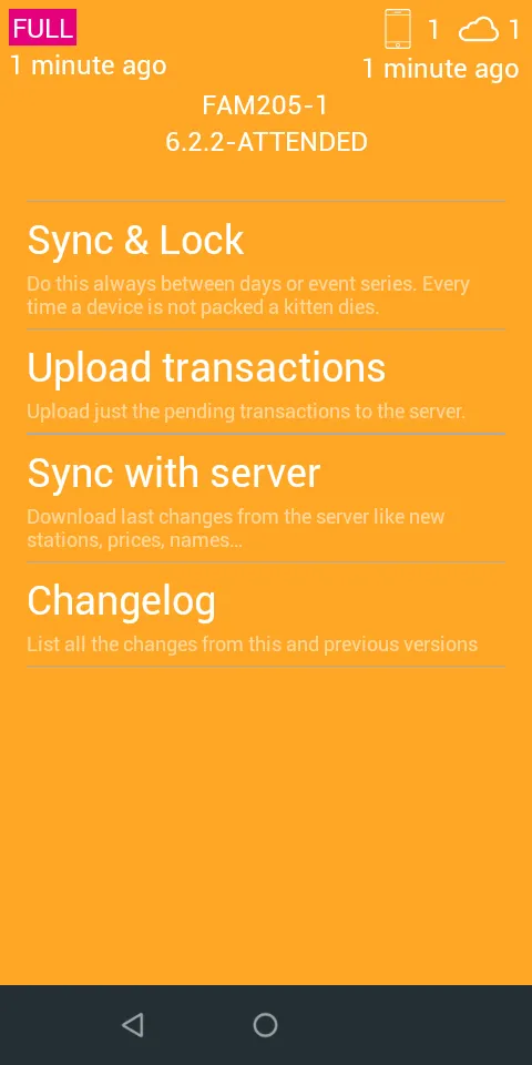 upload transactions